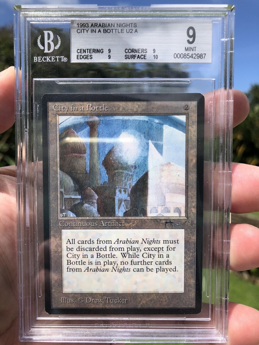 City in a Bottle Arabian Nights アラビアンナイト MTG マジック・ザ