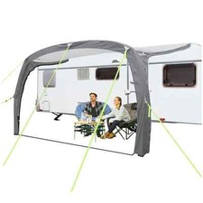 Skandika Vorzelt Vika Air Caravan 400 aufblasbares Vordach Wohnwagen grau Neu
