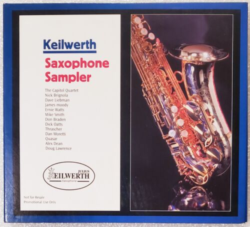Keilwerth Saxophone Sampler CD 2002 various artists jazz KSS7175 EX - Afbeelding 1 van 9