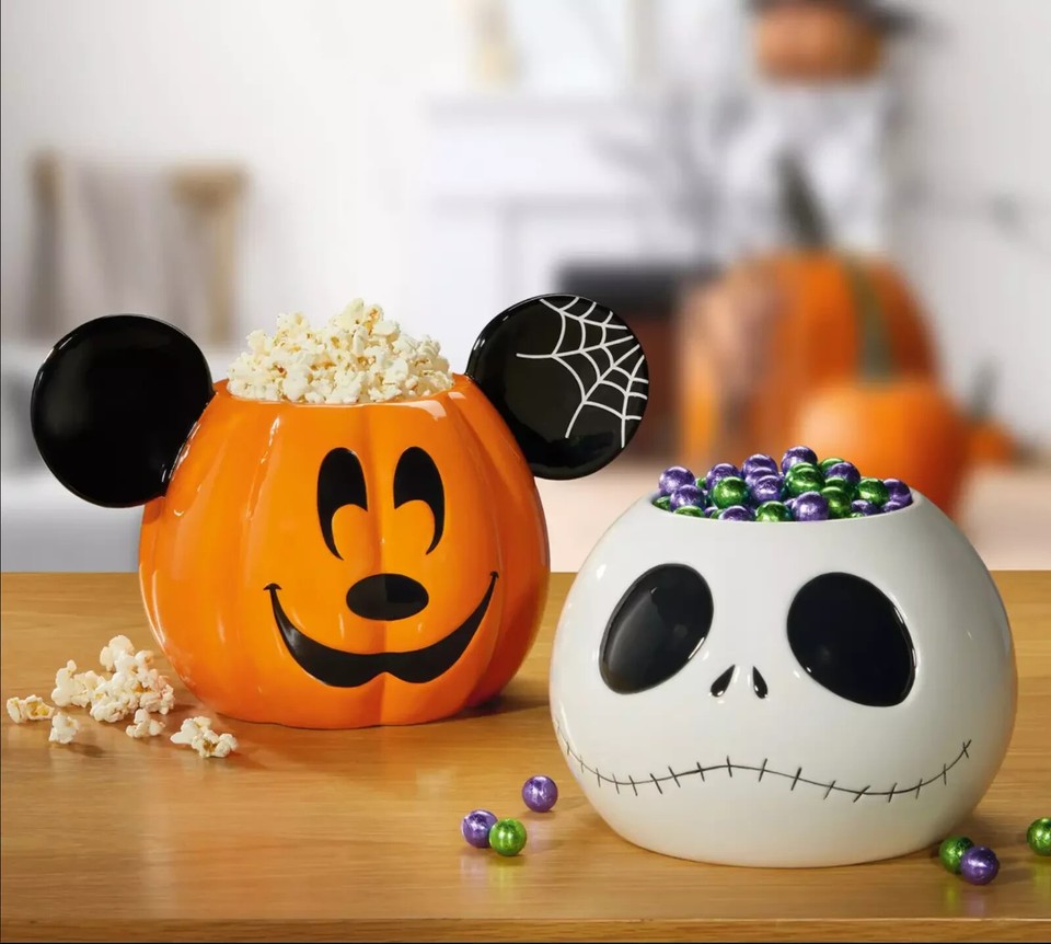 Disney Jack Skellington Halloween Candy Treat Bowl COSTCO SOLD OUT eBay