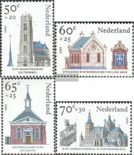 Netherlands 1266A-1269A MNH 1985 ecclesiastical Structures