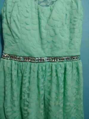 Candies Juniors Size 1 Mint Green Sleeveless Dress | eBay