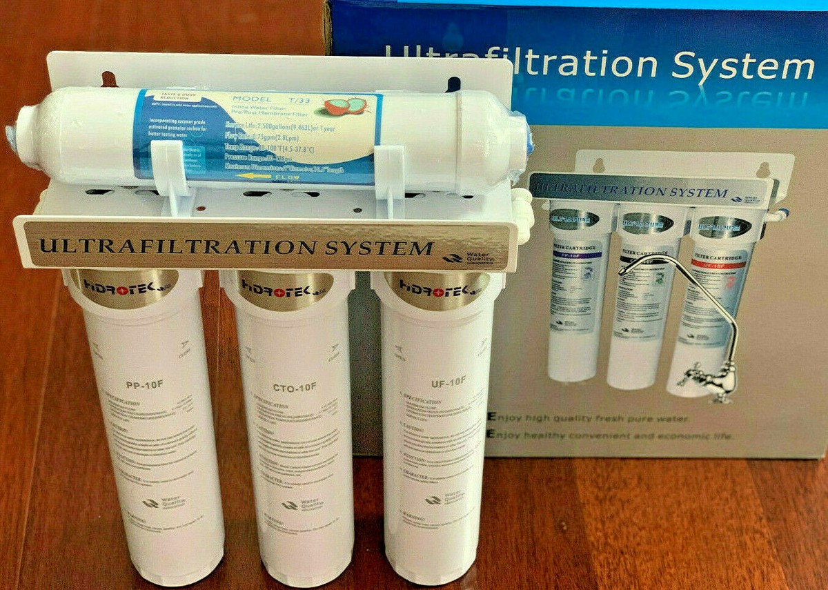 3-Pack Baynote/Bayonet Replacement Cartridges (PP+CTO+UF) For KUF Series Water Filters