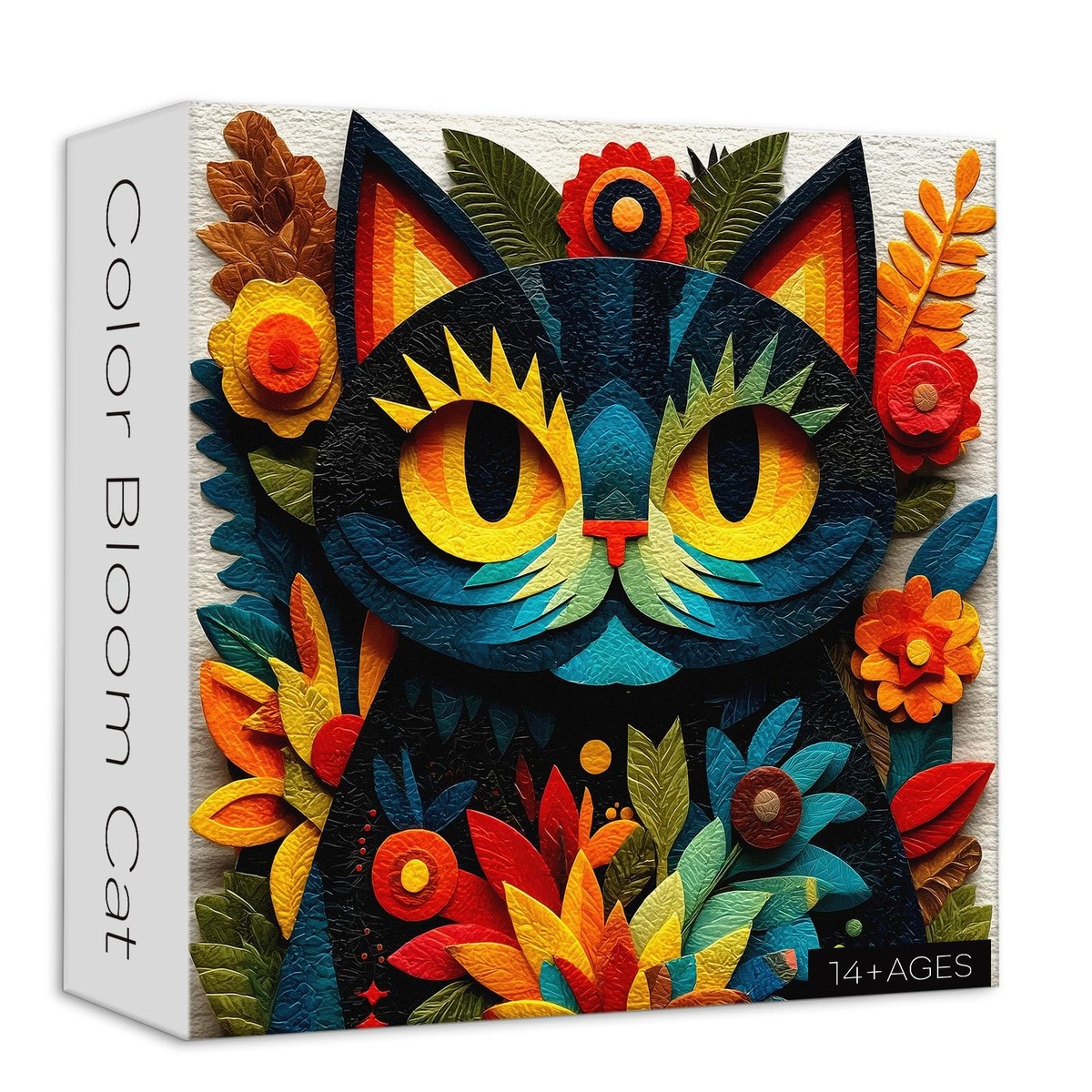 Cat Jigsaw Puzzles 1000 Pieces for Adults, Larkipuzz Difficult