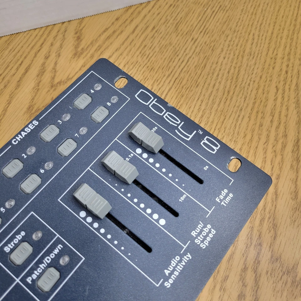 Chauvet DJ Obey 8 Compact 32 Channel DMX Lighting Controller for LED Lights - Image 4 of 4