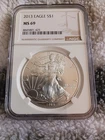 2013 American Silver Eagle $1 Dollar 1oz NGC MS69