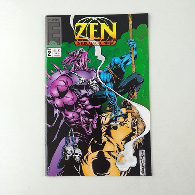 Zen: Intergalactic Ninja #2 w/ Card (1993 Entity Comics)