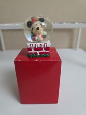 Disney Snow Globe Mickey Mouse 2010 Christmas Mini JC Penney Black Friday Mickie