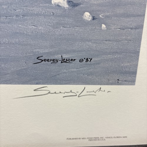 Stampa firmata John Seerey-Lester Lmtd Ed "Heavy Going-Grizzly" - Foto 2 di 3