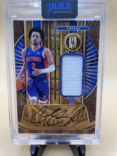 2021-22 Panini Chronicles - Gold Standard Rookie Jersey AUTO /99 Cade Cunningham