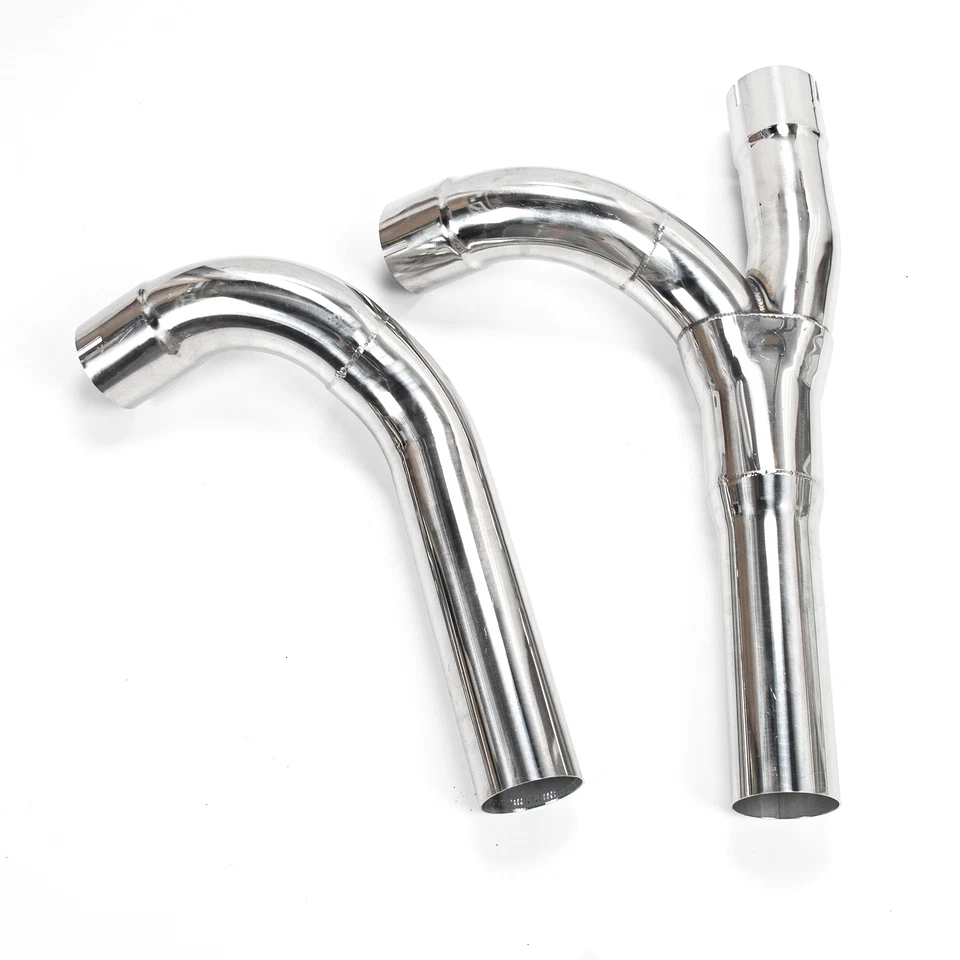 Long Tube Exhaust Headers + Y-Pipe for 2014–2017 Chevy GMC 1500 5.3L 6.2L V8 - Image 3 of 4