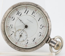 WALTHAM CRESCENT ST. 18s, 21j 10547426 POCKET WATCH, CENTURY, FOR REPAIR (HT)