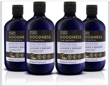 Baylis & Harding Goodness Sleep Lavender Bergamot Natural Bath Soak Pack 4x500ml