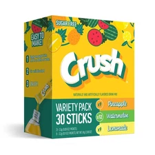 Crush 30 Count Variety Pack Pineapple Watermelon Lemonade