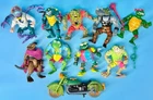 Vintage TMNT Action Figures & Accessories Lot 80s/90s Playmates Villains Turtles