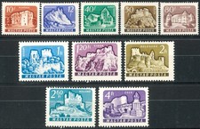 HUNGARY OLD STAMPS 1961 Castles - Mint Hinged