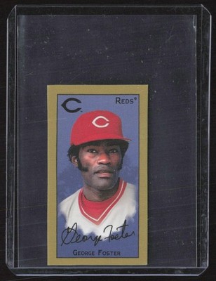 2025 Topps T205 Mini Imprint Auto George Foster JW1