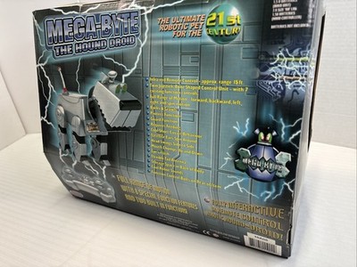 WOW Wee Original Mega-byte The Hound Droid Robot Vintage 1999 No