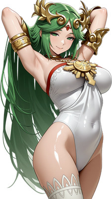 Palutena Kid Icarus Vinyl Car Decal Sticker 7'' Weatherproof