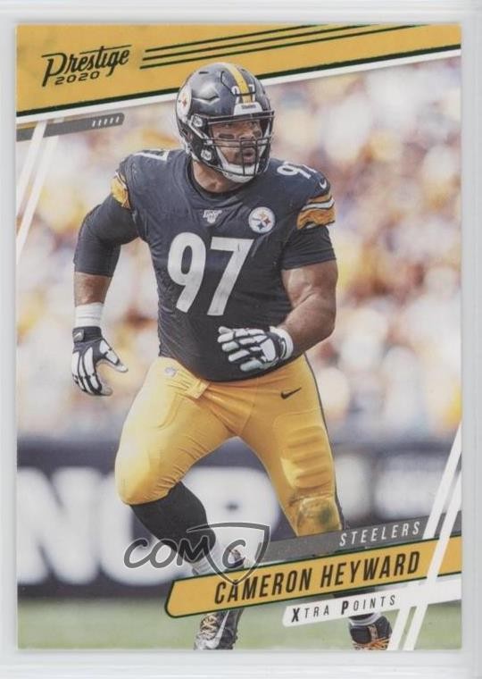 2020 Panini Prestige Xtra Points Green Cameron Heyward #181 uk2