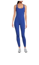 Spiritual Gangster Flaunt Dream Tech Bodysuit Women’s M Cobalt Blue Yoga Pilates