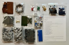 OEM Lego 7079 CASTLE KINGDOMS Drawbridge Defense 93.2%COMPLETE +2CMF+2PMF *READ*