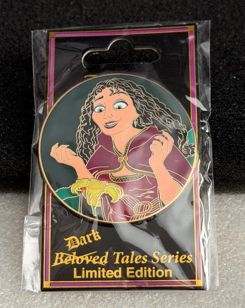 Disney DSF DSSH Tangled Mother Gothel Villains Dark Tales LE 300 Pin