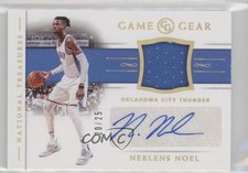 2018-19 Panini National Treasures Game Gear Prime 20/25 Nerlens Noel Auto 00et