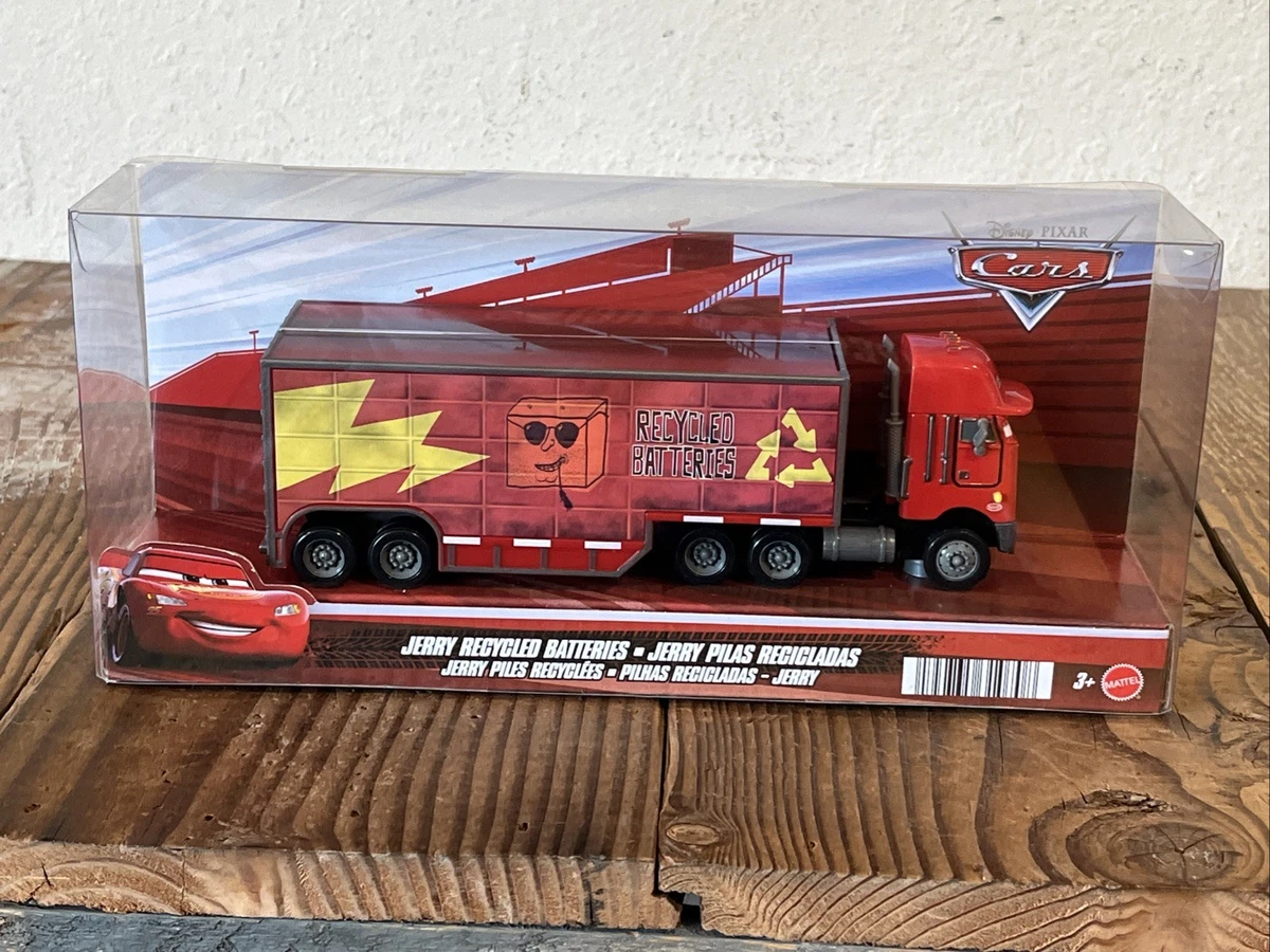 Buy Disney Cars Jerry Recycles Batteries Hauler 2025 RARE Truck