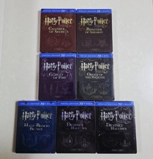 Harry Potter 2-8 Special Edition Collection Steelbook Blu-Ray Warner