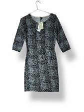 Guess Vintage Knitted Body Con Mini Dress Size 8 Animal Print By Urban Outfitter