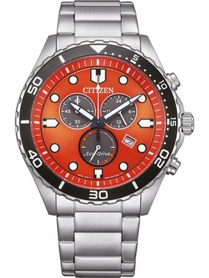 Citizen AT2560-84X Herrenuhr Eco-Drive Chronograph 43mm 10ATM