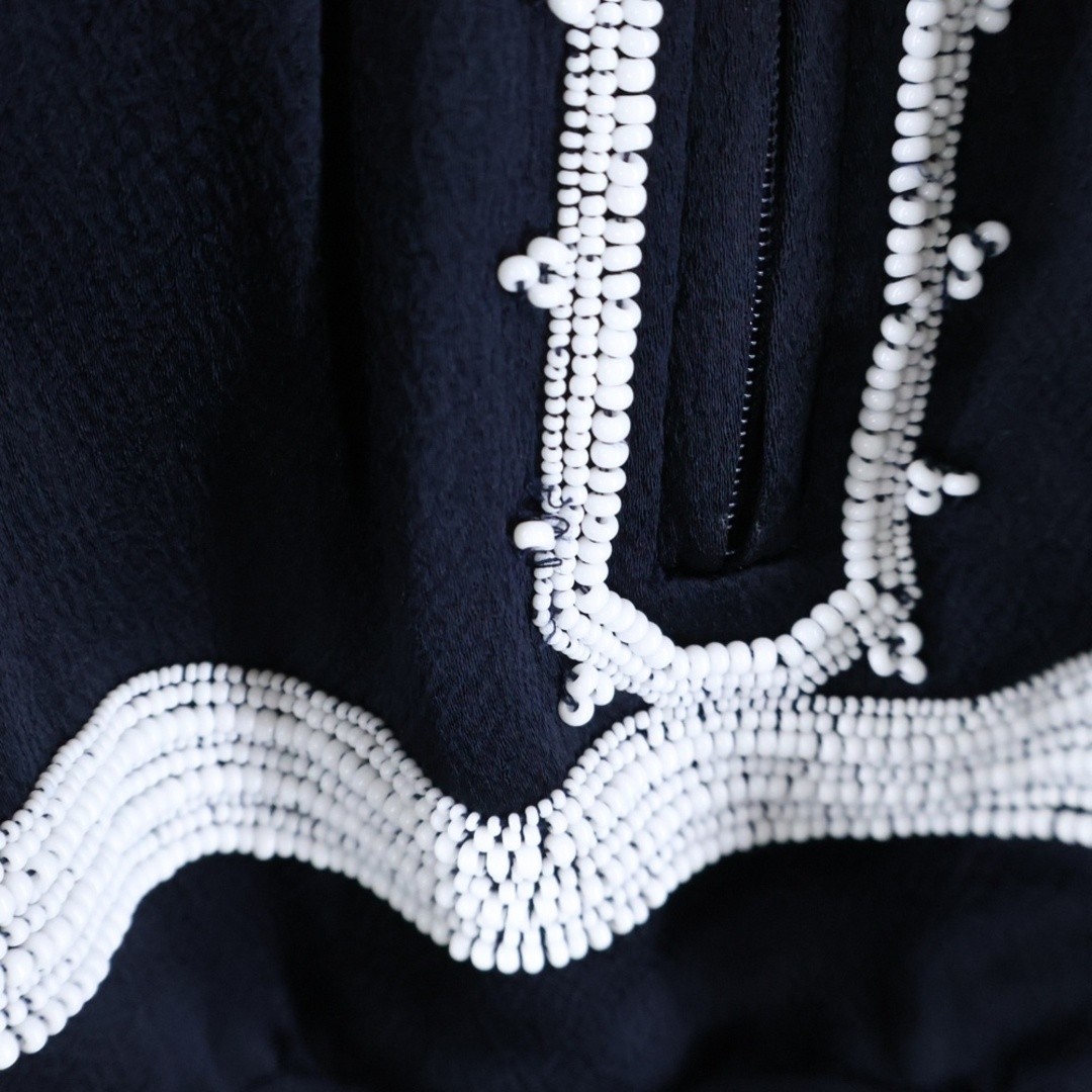 VALENTINO Beaded Embroidery Sideline Viscose Acetate Zip up Track Jacket Used 2e thumbnail 6