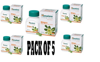 Himalaya Shigru 60 Tabs Each Joint Wellness Herbal Supplement Pack of 5