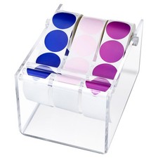 1 Pcs Adjustable Label Dispenser 3 Disks Sticker Roll Holder Sticker Dispense...