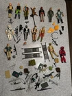 1980s vintage gi joe action figure lot And Weapons Parts