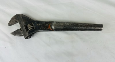 Klein Tools Adjustable Spud Wrench Alignment Wrench Vintage 3239 USA. DAMAGED