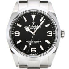 ROLEX Explorer 36 124270 black WATCH 713512 6