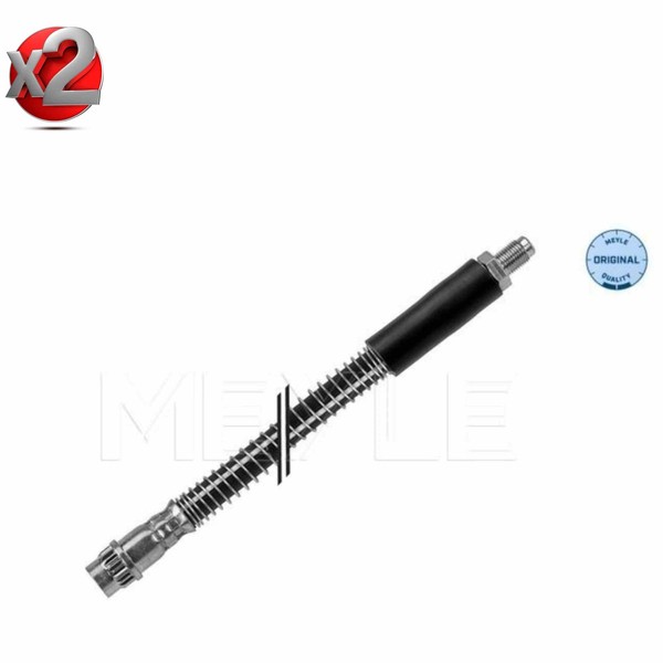 Meyle 2X Bremsschlauch Vorne Passend FüR Renault Clio II 1.2 16V Twingo-image