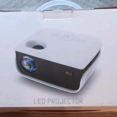 HD350 LED Multimedia Projector White Black USB HDMI Home Theater