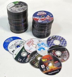 Lot of Assorted Scratched Games (Discs Only)