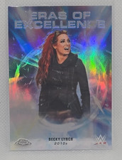 2026 Chrome WWE ERAS OF EXCELLENCE BECKY LYNCH REFRACTOR HOLO TOPPS RETAIL ONLY
