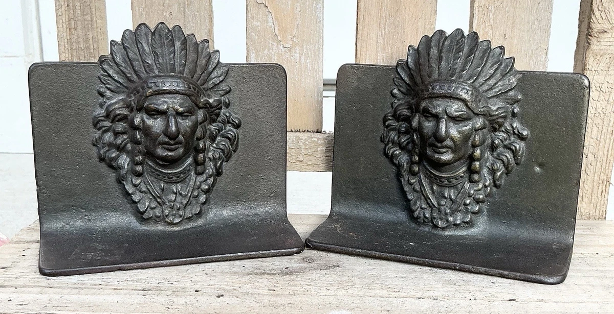 Antique Indian Bookends In Collectible Book Ends for sale | eBay