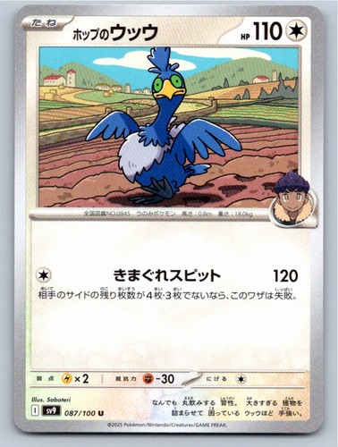 2025 JAPANESE HOP'S CRAMORANT MEGA DREAM EX 143/193 NM A32290 FREE S&H