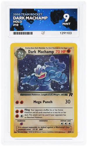 Dark Machamp (Unlimited) graded ACE 9 for sale on eBay