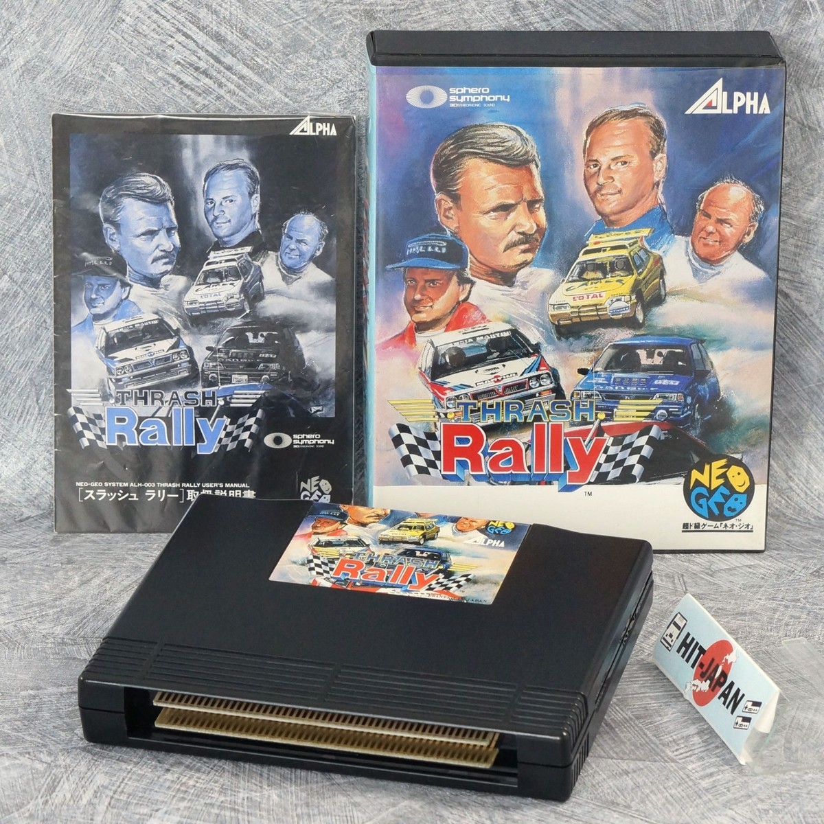 THRASH RALLY NEO GEO AES SNK FREE SHIPPING JAPAN Ref 012 | eBay
