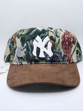 NY Brooklyn Eagles Negro League Baseball Patterned Jacquard Hat Cap Snapback 