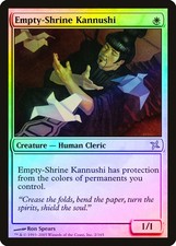 Empty-Shrine Kannushi FOIL Betrayers of Kamigawa NM Uncommon CARD ABUGames