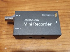 Blackmagic Design UltraStudio Mini Recorder, SDI HDMI inputs, Lightning conn.