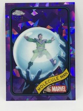 2025 Topps Chrome Marvel Sapphire Purple #21 Molecule Man /15